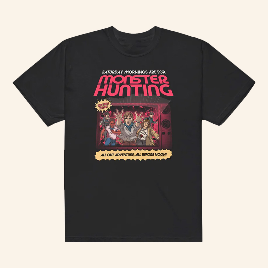 Stranger Things Merch Stranger Things T-Shirt Saturday Mornings Shirt For Dad