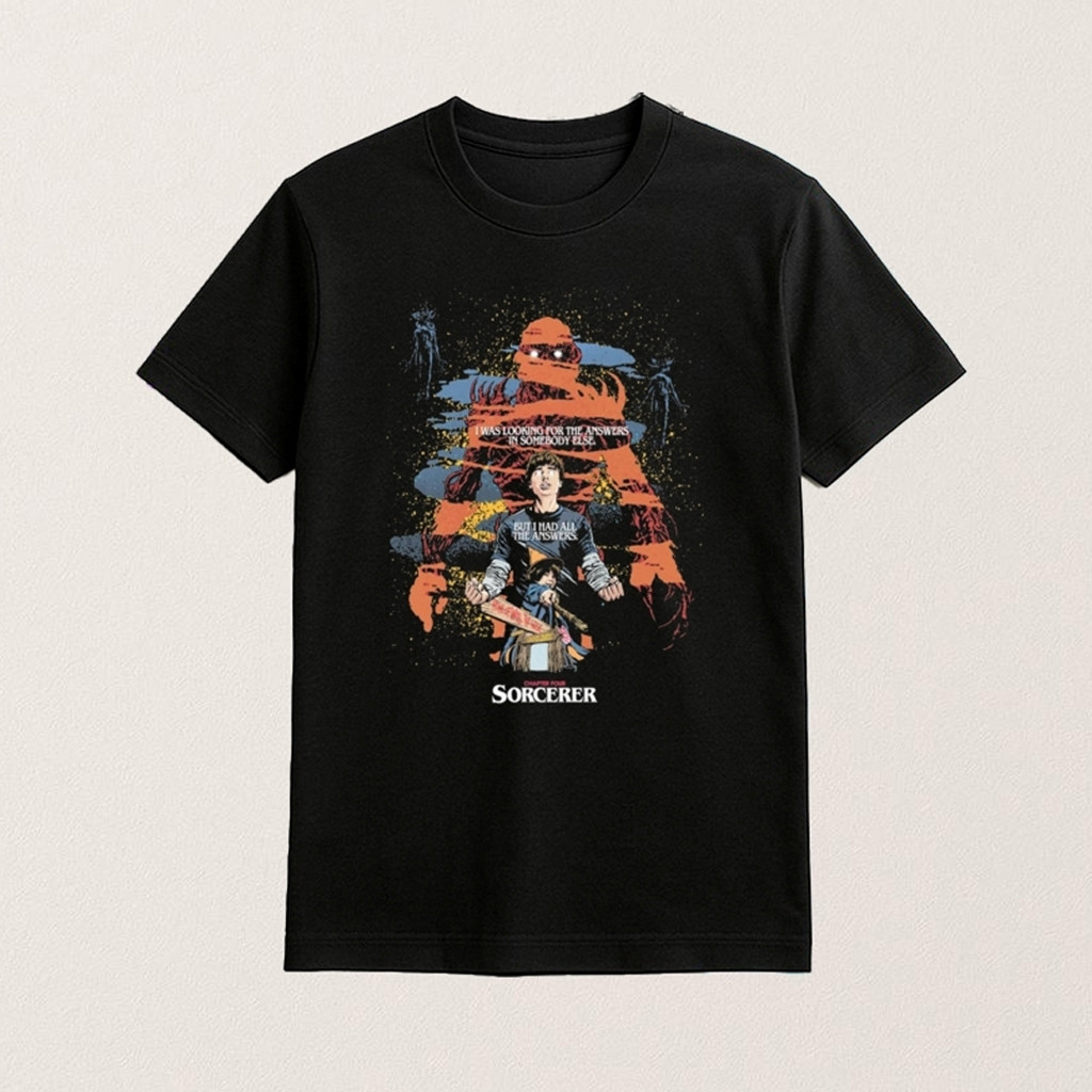 Stranger Things Season 5 T-Shirt Butcher Billy Sorcerer Fan Shirt For Friends