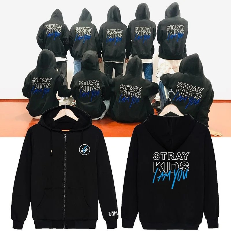 Stray Kids Tour Merch 2025 I AM YOU Zip Hoodie Concert Fan Clothing Best Gifts