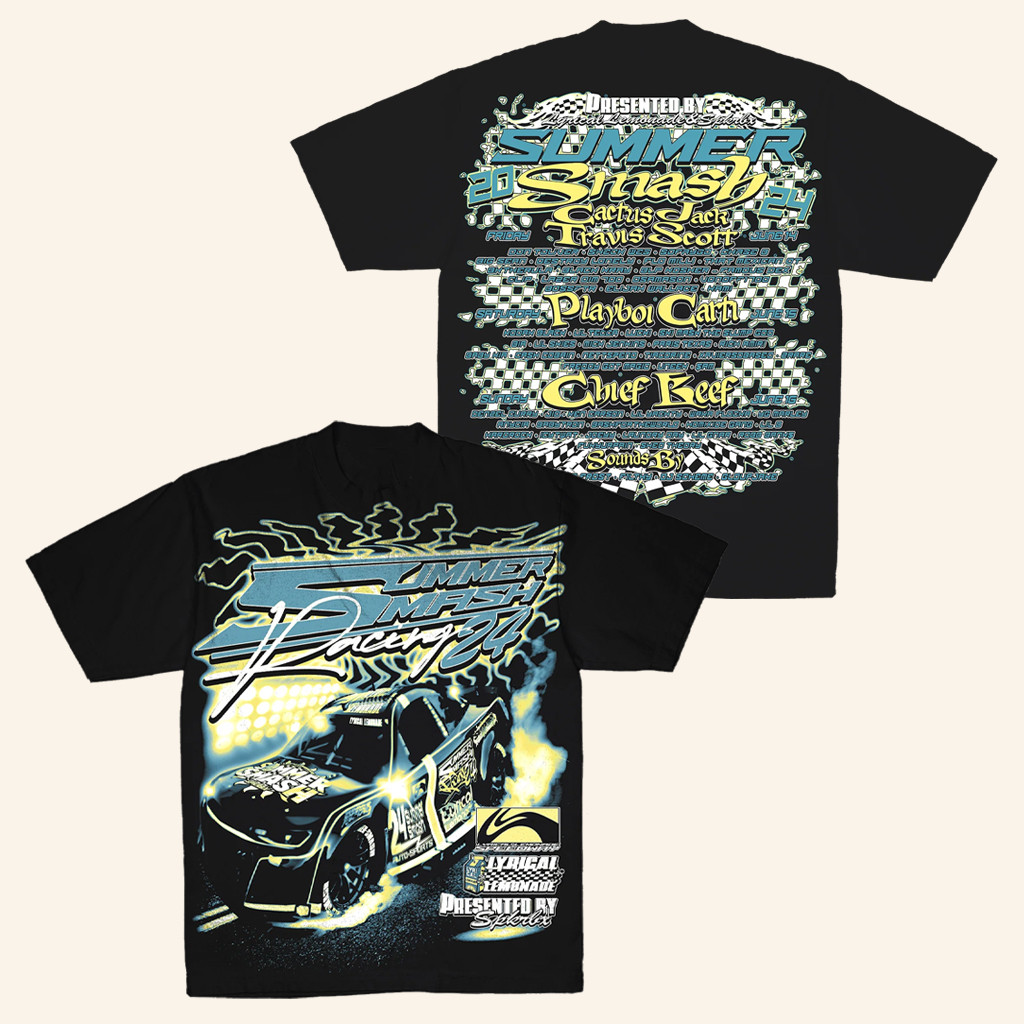 Summer Smash Merch Summer Smash 2024 Black Shirt For Him