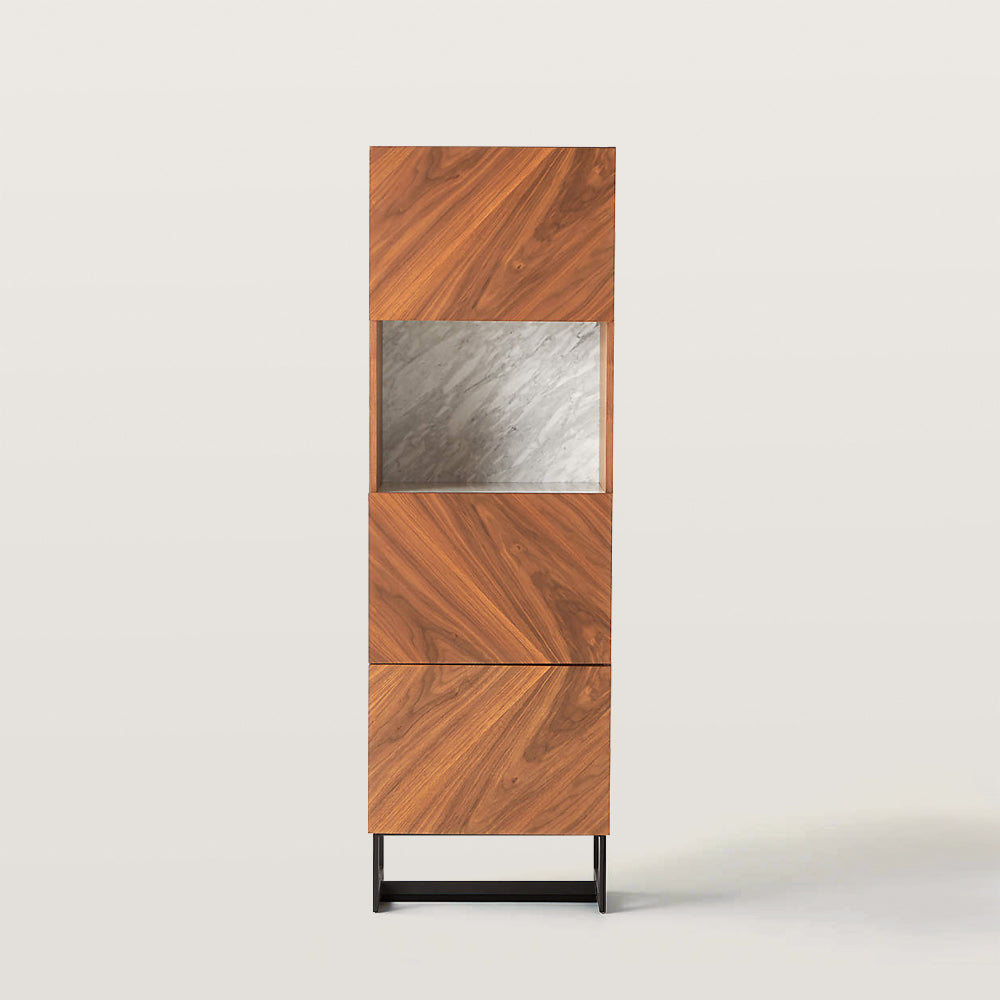 Suspend Bar Cabinet with Marble Open Hollow Layer