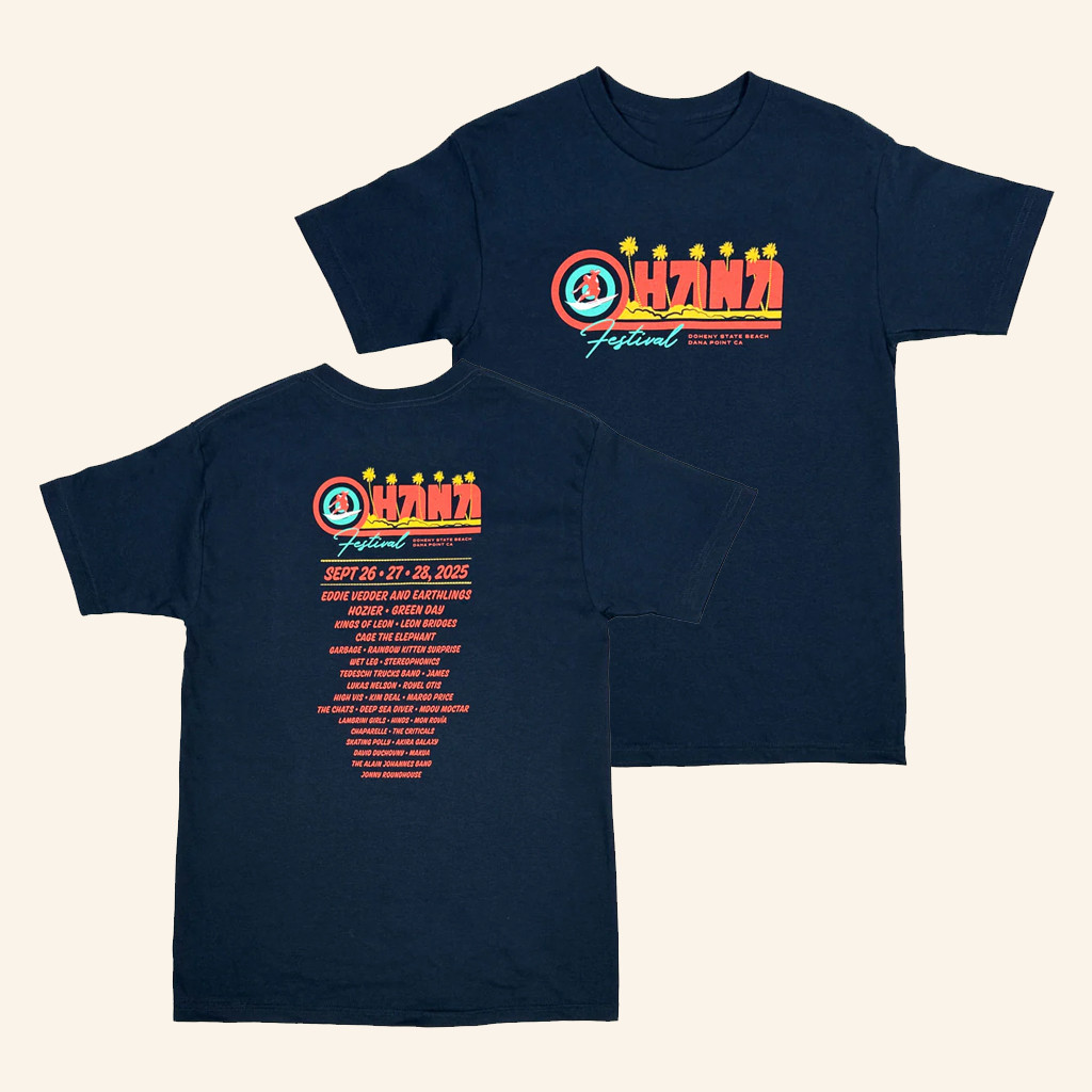 TSURT Merch Ohana Festival 70s Surf T-Shirt Birthday Gift For Husband