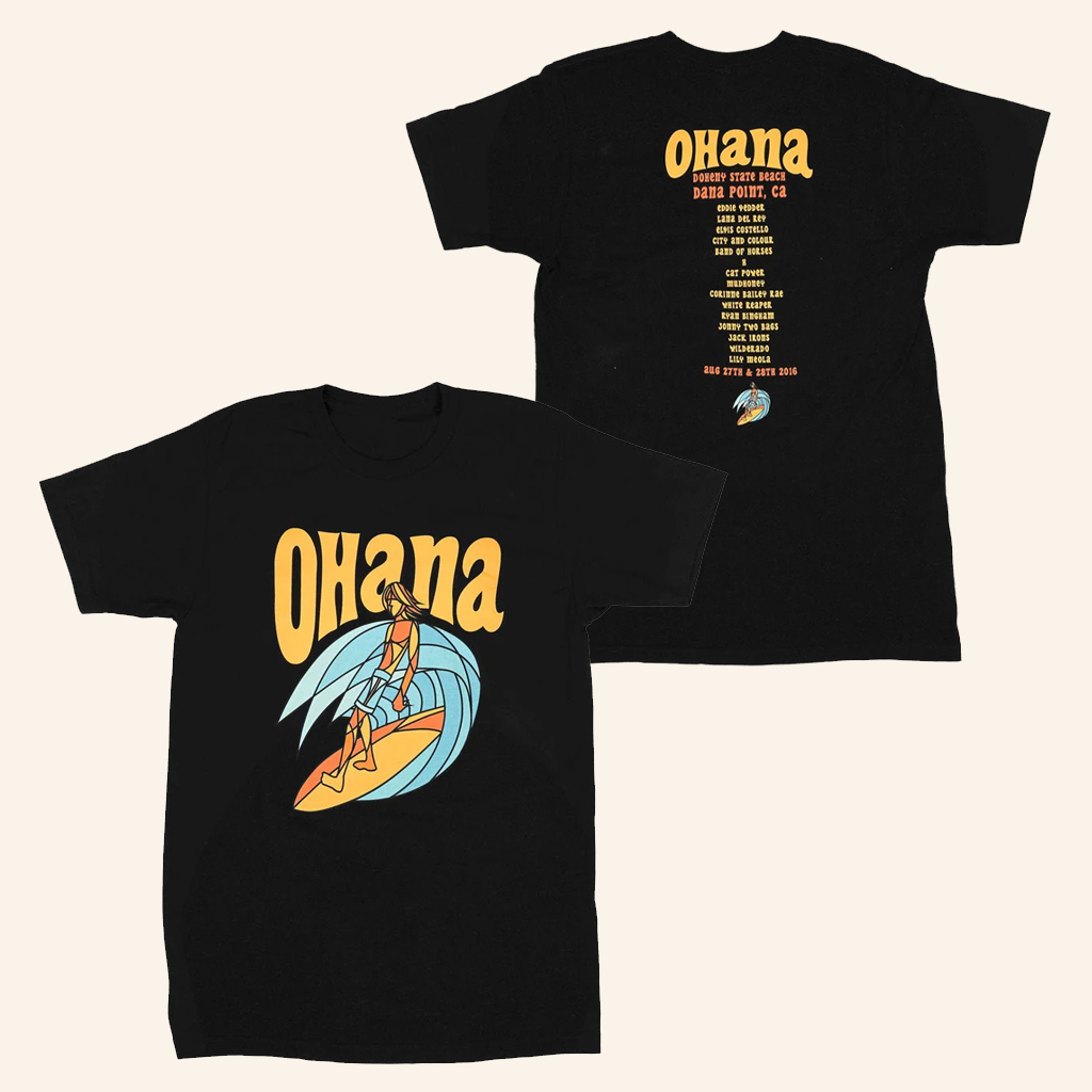 TSURT Merch Ohana Festival Fractured T-Shirt For Friends
