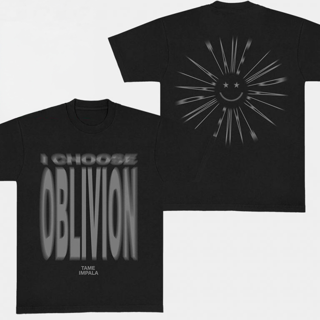 Tame Impala Merch Deadbeat I Choose Oblivion T-Shirt For Music Lovers