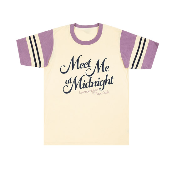 Taylor Swift Merch Meet Me At Midnight Colorblocked T-Shirt Taylor Swift Concert Merch