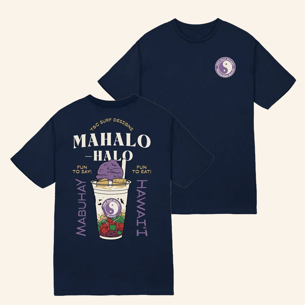 Tcsurf Merch Mahalo Halo T-Shirt Birthday For Girlfriend