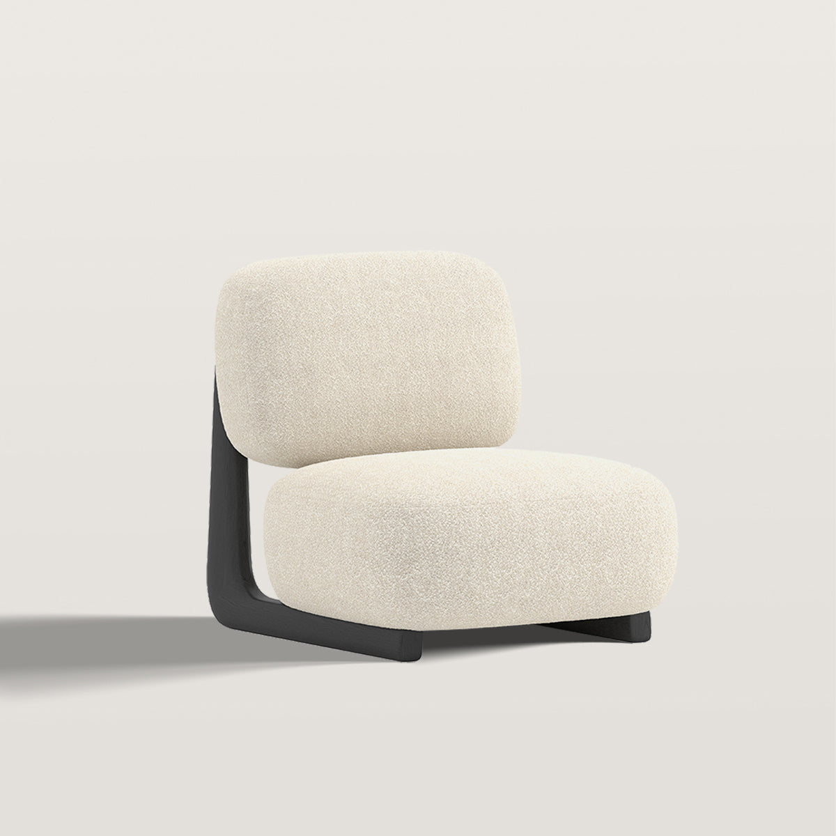 Teddy Velvet Retro Casual Lazy Sofa Chair