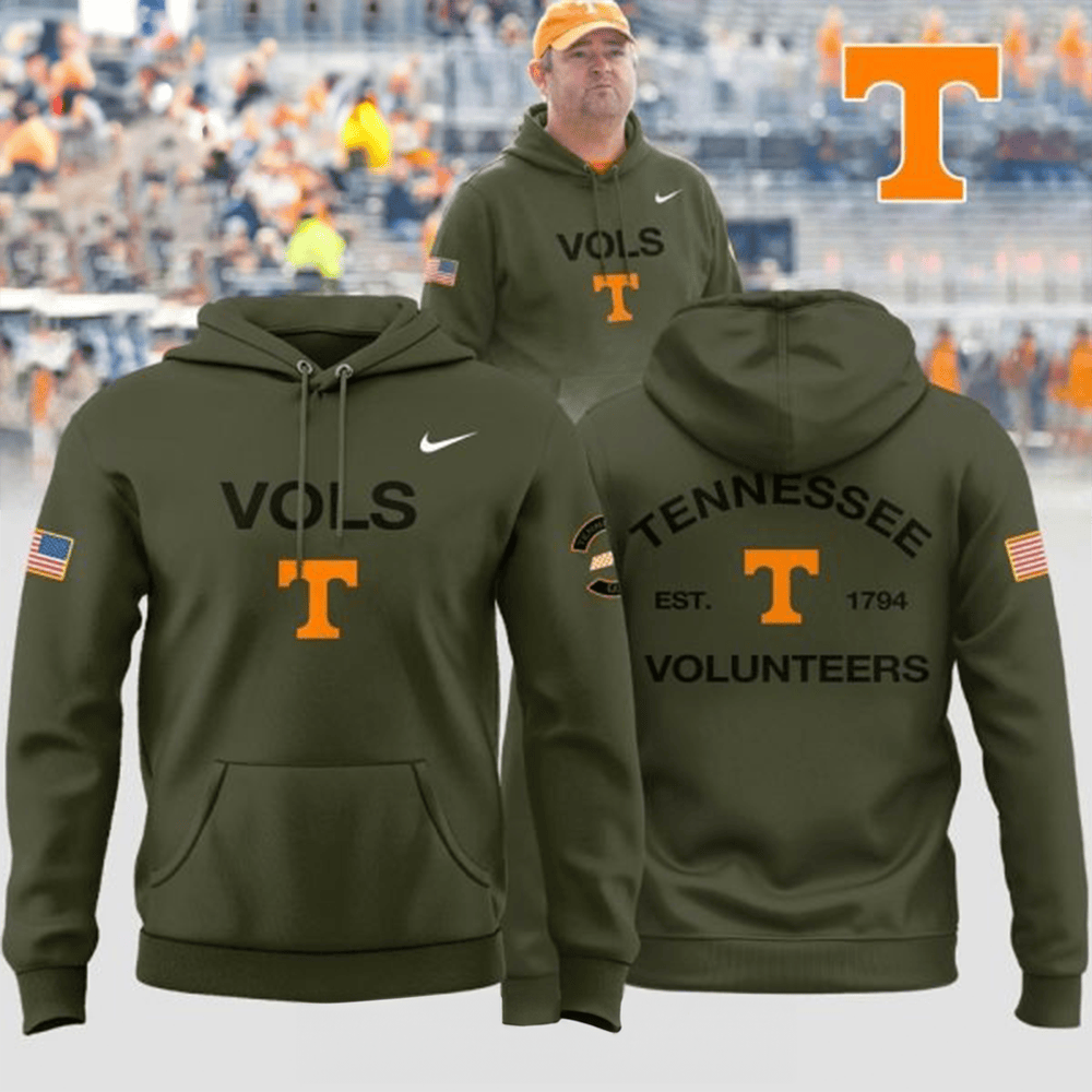 Tennessee Volunteers EST 1794 Hoodie Volunteers Merch Best Gift For Football Fans