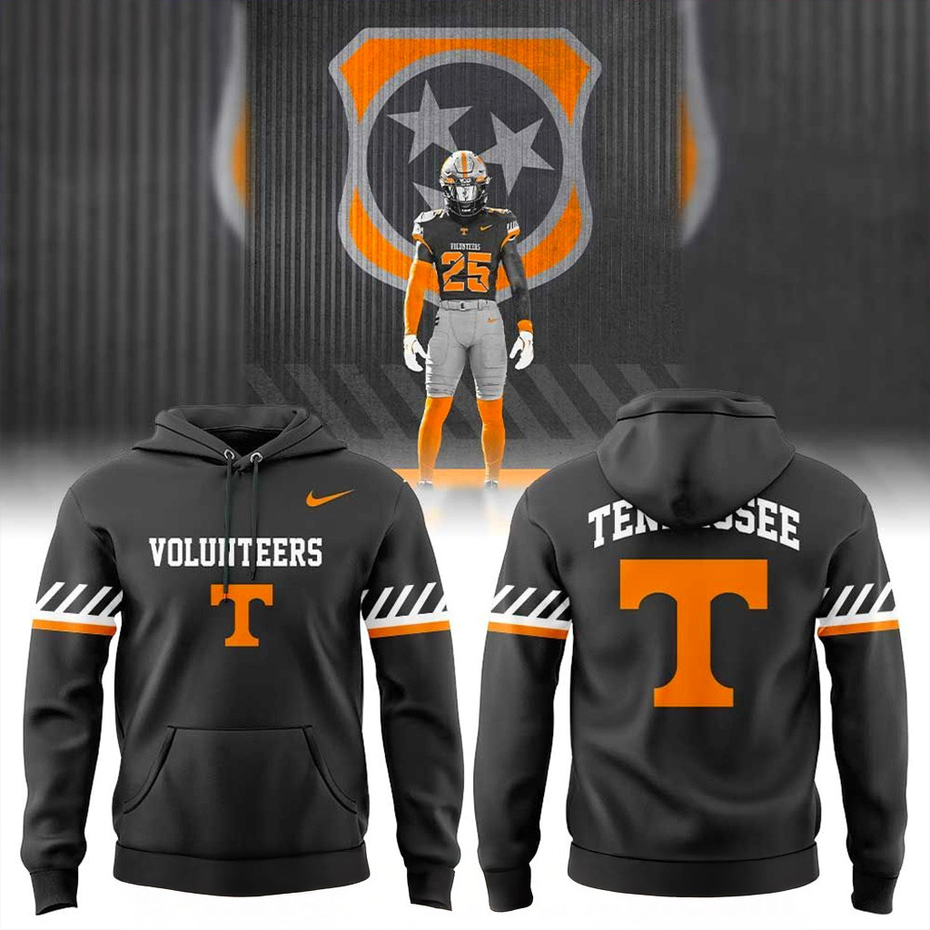 Tennessee Volunteers Smokey Grey Uniforms 2025 Hoodie Volunteers Merch Best Gift For Football Fans