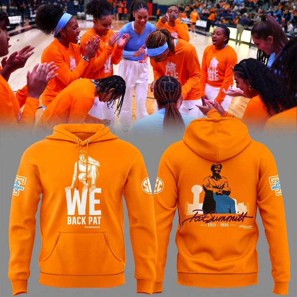 Tennessee Volunteers We Back PAT Hoodie Volunteers Merch Best Gift For Football Fans