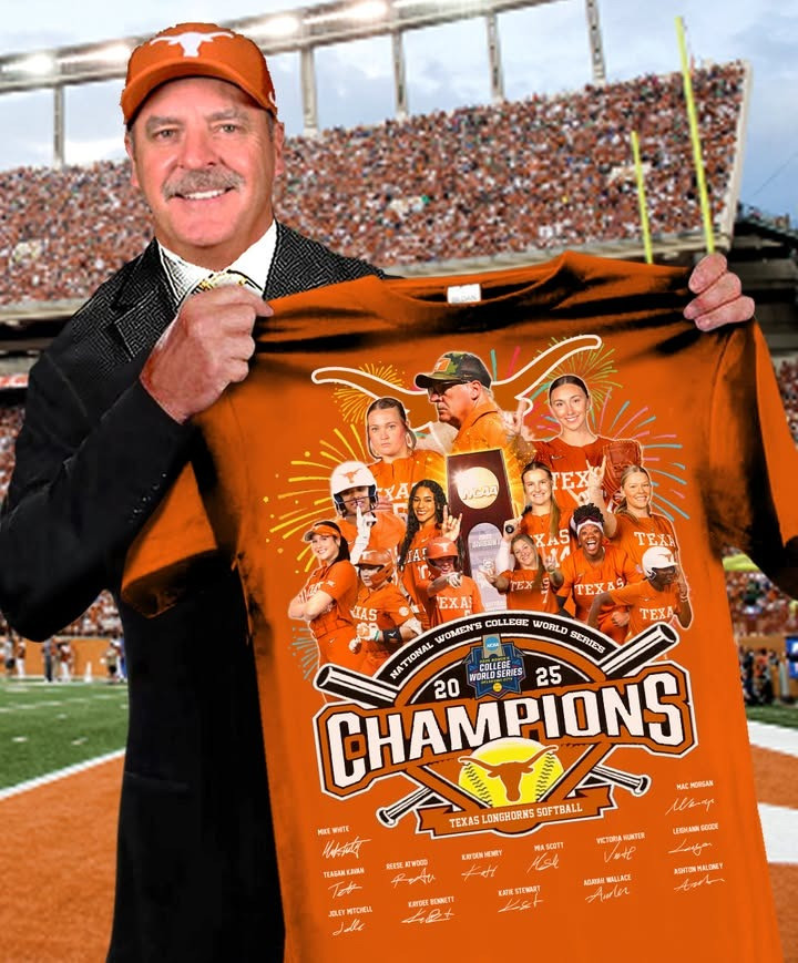 Texas Longhorns Softball NCAA National Champions 2025 Shirt Women's College World Series