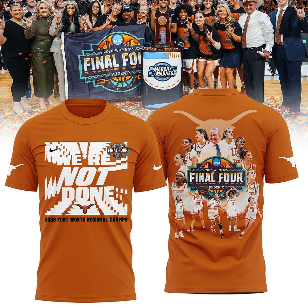 Texas Longhorns Women_s 2026 Final Four T-Shirt