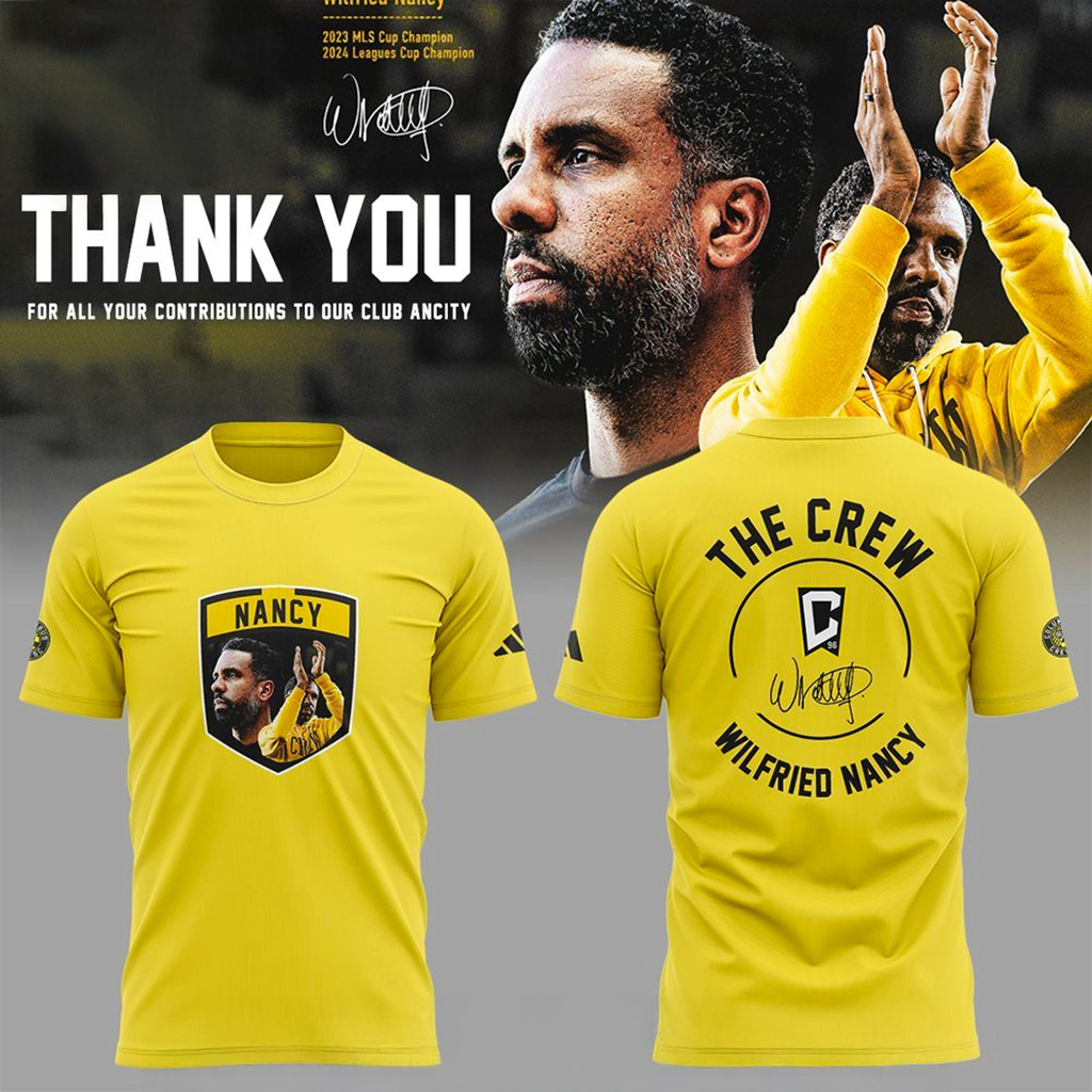 Thank You Coach Wilfried Nancy T-Shirt Football Merch Best Gift For NFL Fans