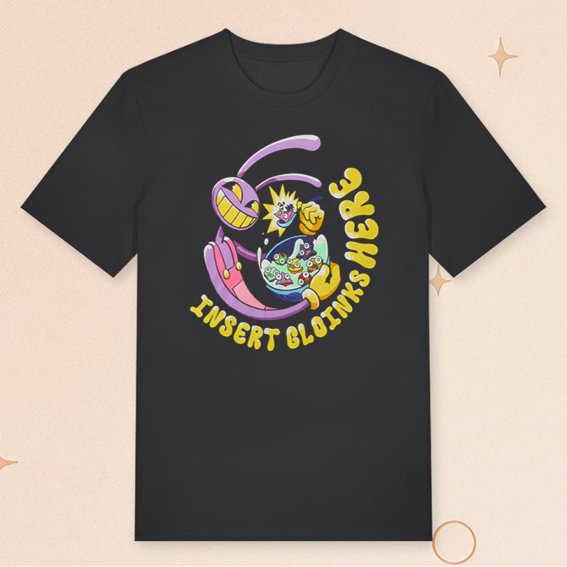 The Amazing Digital Circus Merch Jax Gloinks T-Shirt Insert Gloinks Here Shirt For Friend