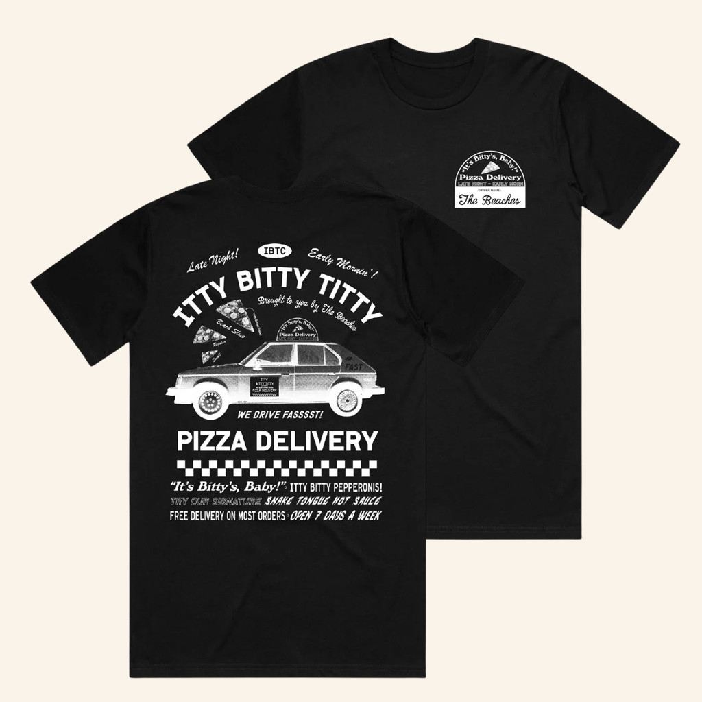 The Beaches Band Merch Itty Bitty T-Shirt For Music Enthusiasts