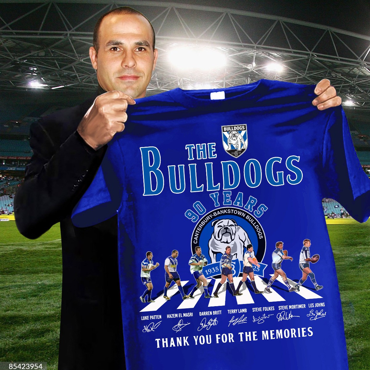The Bulldogs 90Th Anniversary 1935-2025 Shirt Thank You For The Memories Fan Gifts