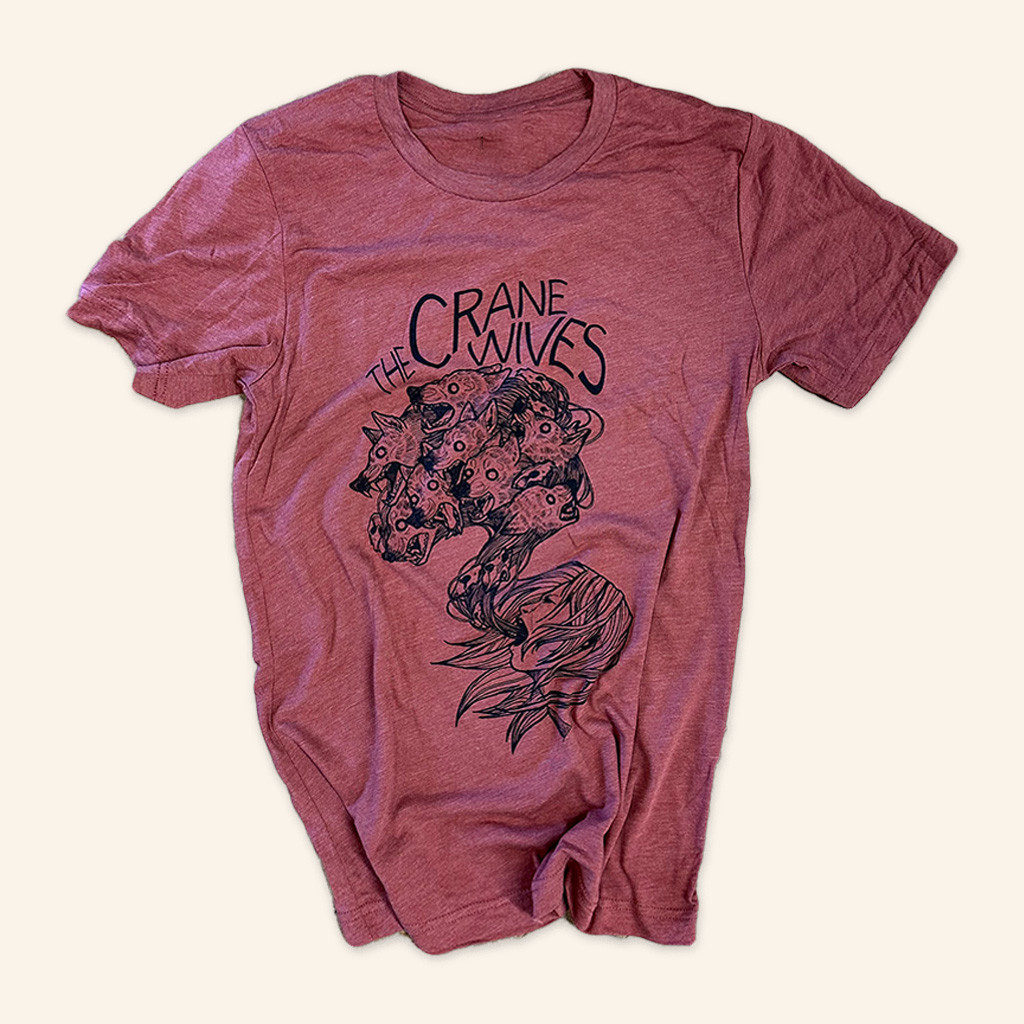 The Crane Wives Merch Wolves T-Shirt For Music Lovers 