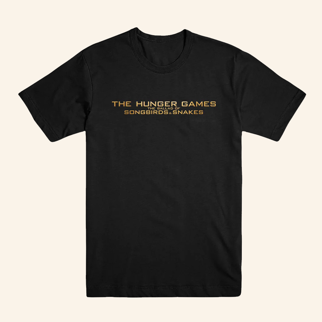 The Hunger Games Merch The Ballad Of Songbirds And Snakes Logo T-Shirt For Father