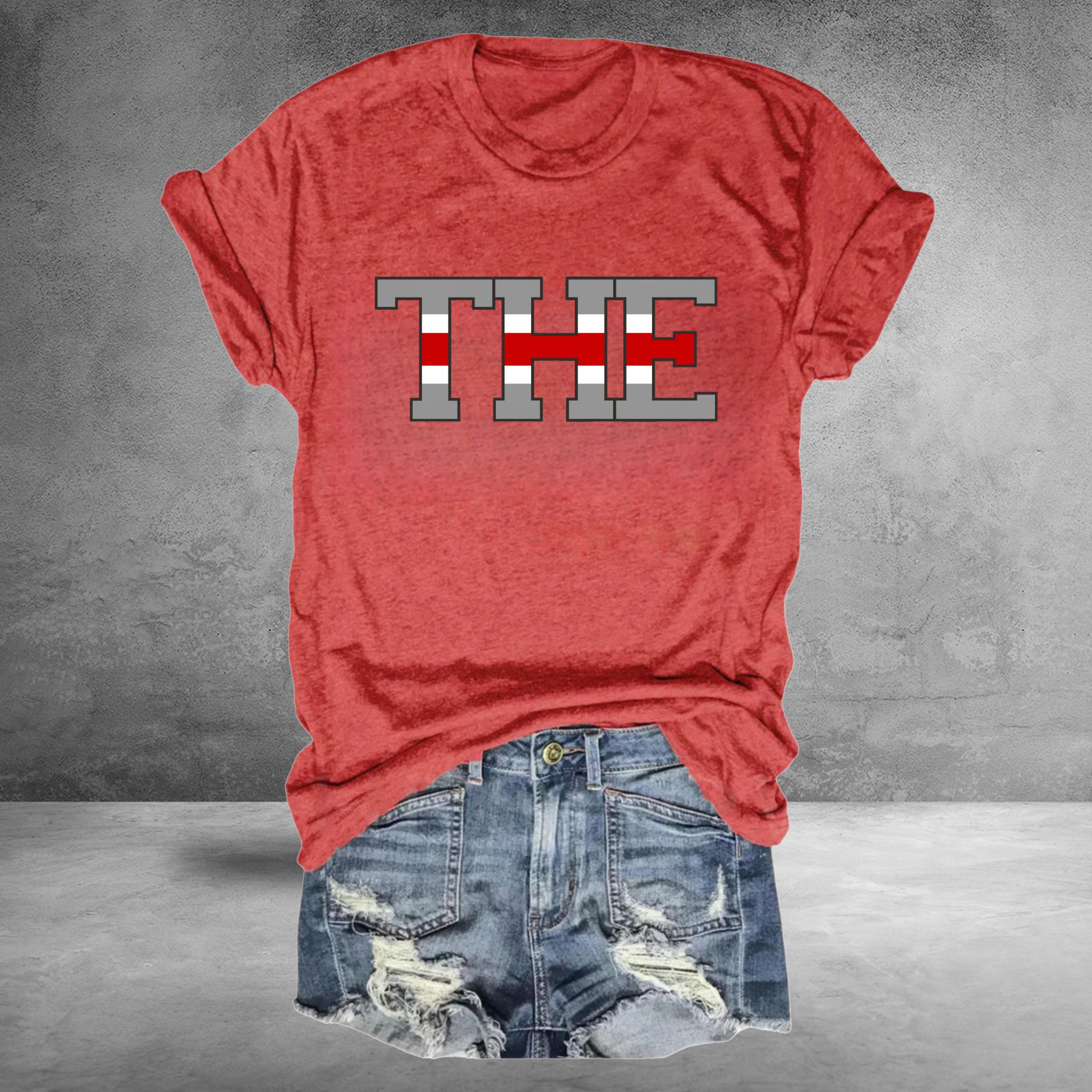 The Ohio State Stripe Shirt Womens Support Ohio State Champions Buckeyes Gifts For Fans