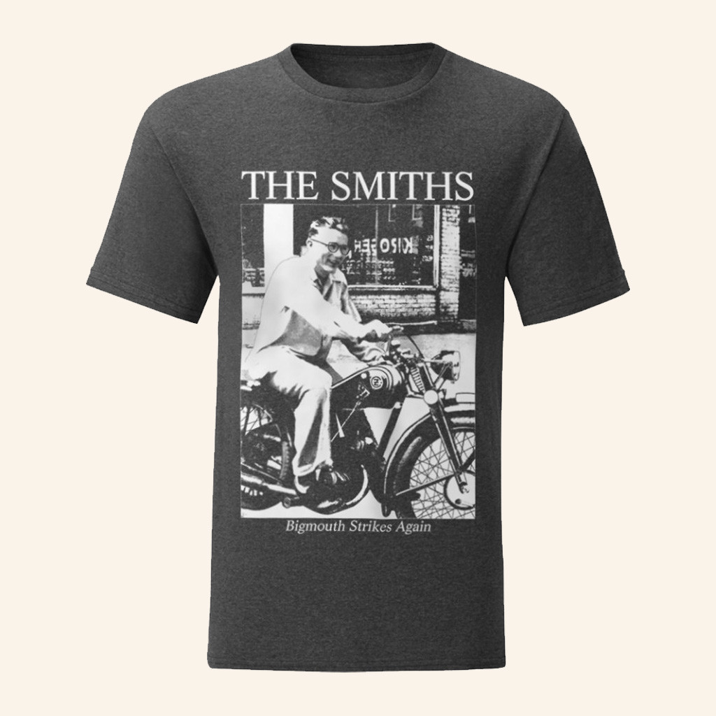 The Smiths Merch Bigmouth Strikes Again T-Shirt Music Lover For Him