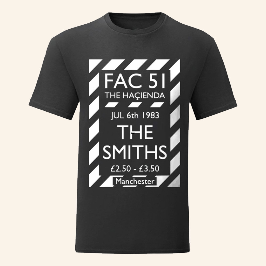 The Smiths Merch HaCienda Manchester Poster Gig The Smiths T-Shirt For Music Fans