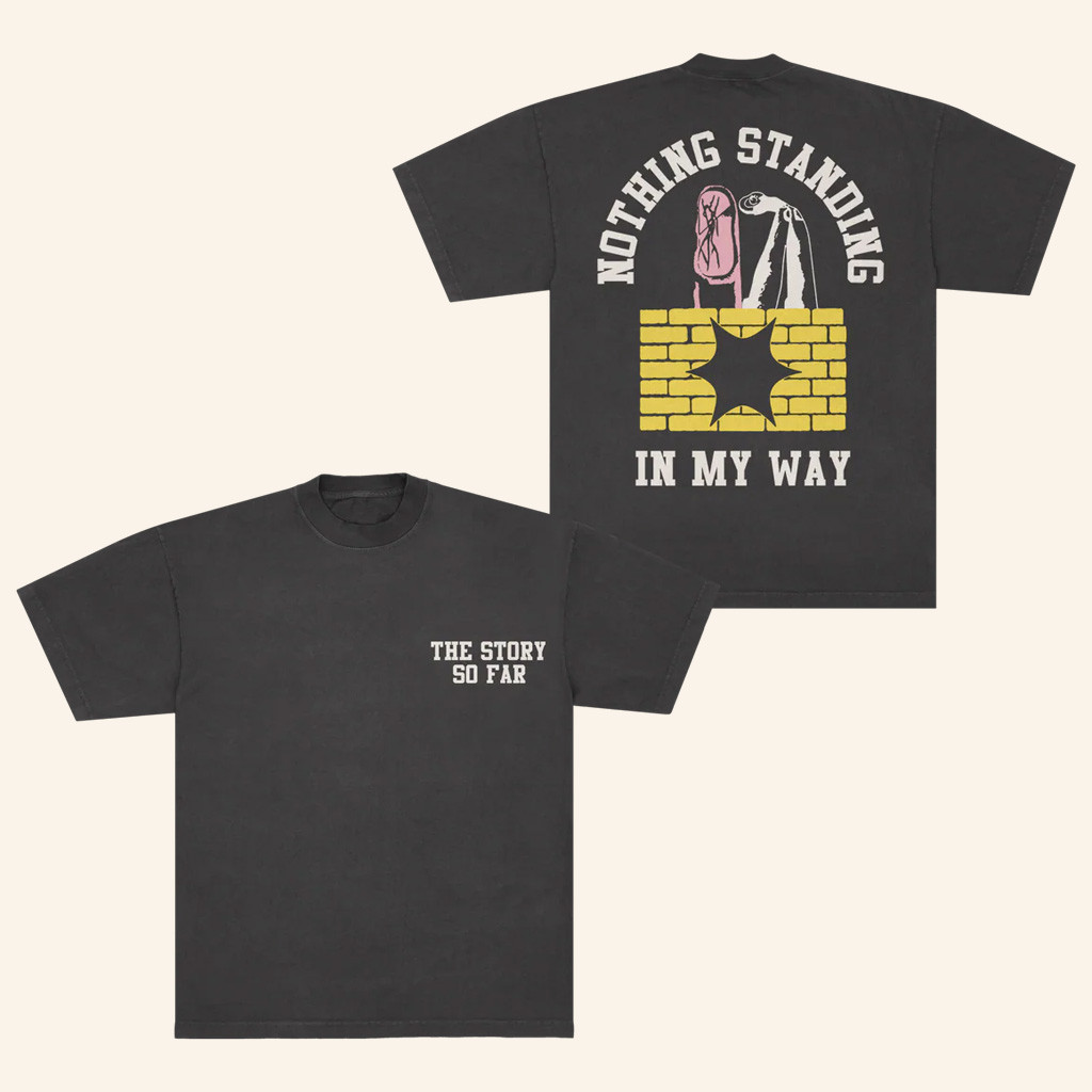 The Story So Far Merch Brick T-Shirt Nothing Standing In My Way Shirt For Pop Band Fans