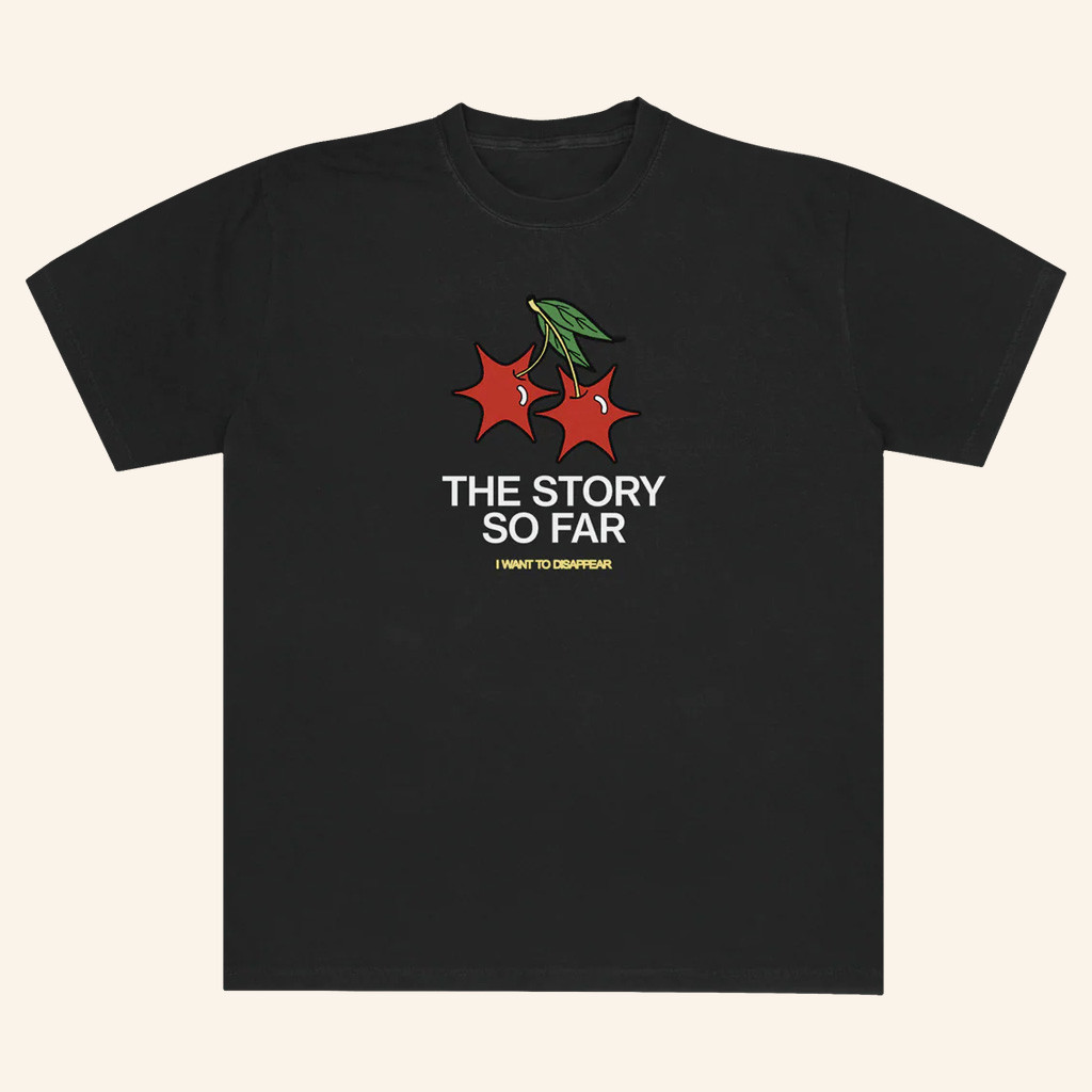 The Story So Far Merch Cherries T-Shirt TSSF Shirt For Pop Band Fans