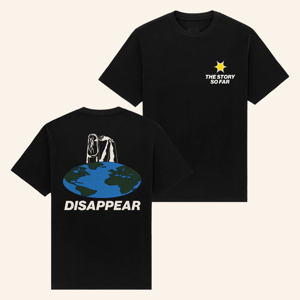 The Story So Far Merch Disappear World T-Shirt For Pop Band Fans