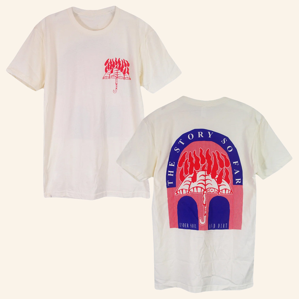 The Story So Far Merch Umbrella Arch T-Shirt TSSF Shirt For Him