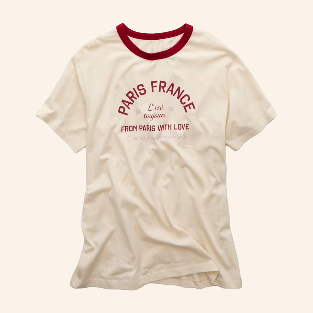 The Summer I Turned Pretty Merch Paris France T-Shirt For Friends