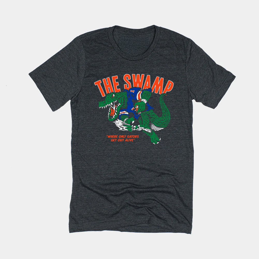 The Swamp Retro Florida Gators T-Shirt Best Gift For Football Lovers