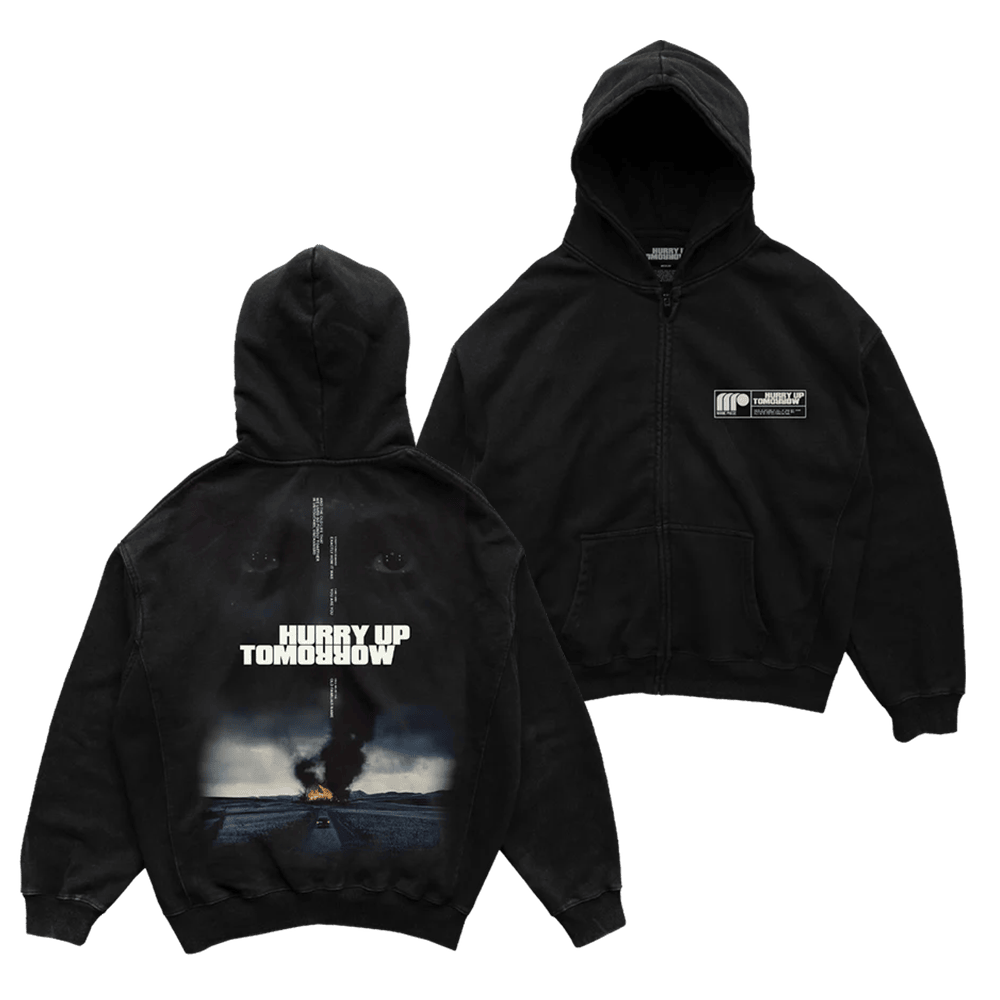 The Weeknd Concert Merch Red Terror Zip Hoodie Hurry Up Tomorrow Tour Merch 2025 Fan Gifts