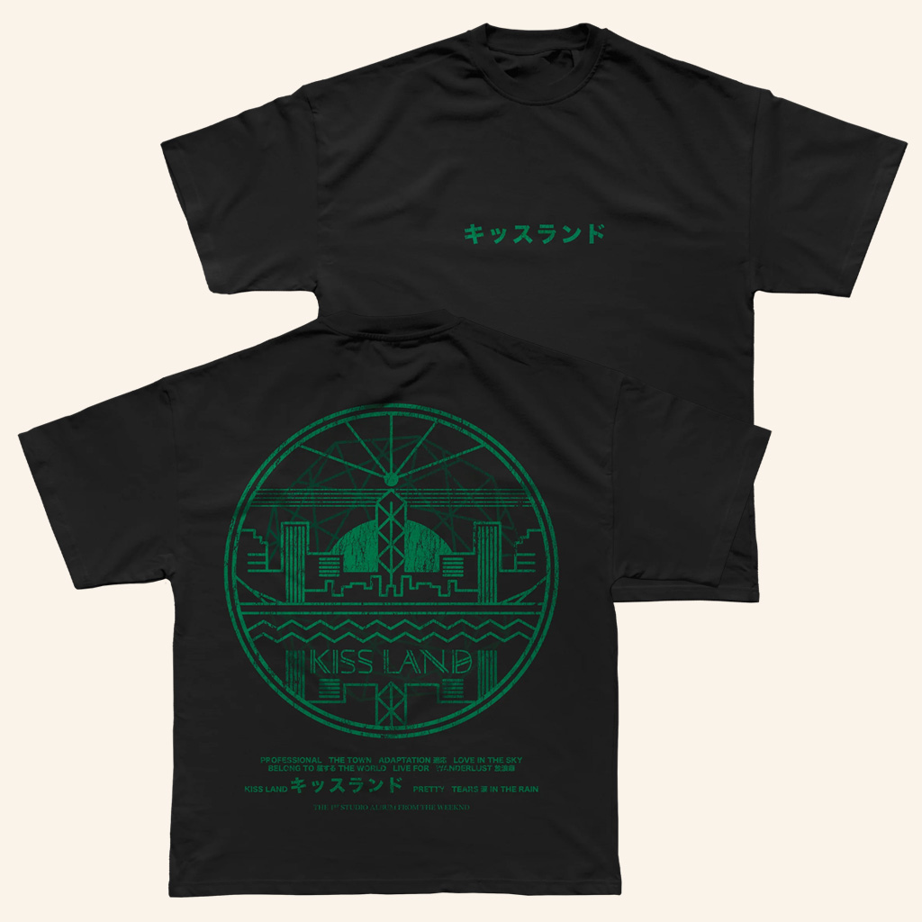 The Weeknd Merch Kiss Land T-Shirt XO Merch For Music Lovers