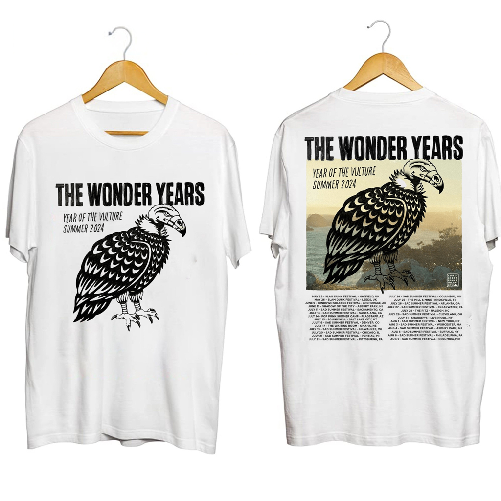 The Wonder Years Summer Tour Shirt Fan Merch For Husband