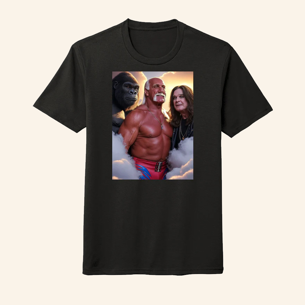 This Is Heaven T-Shirt RIP Hulk Hogan Ozzy Osbourne Harambe Shirt For Fans
