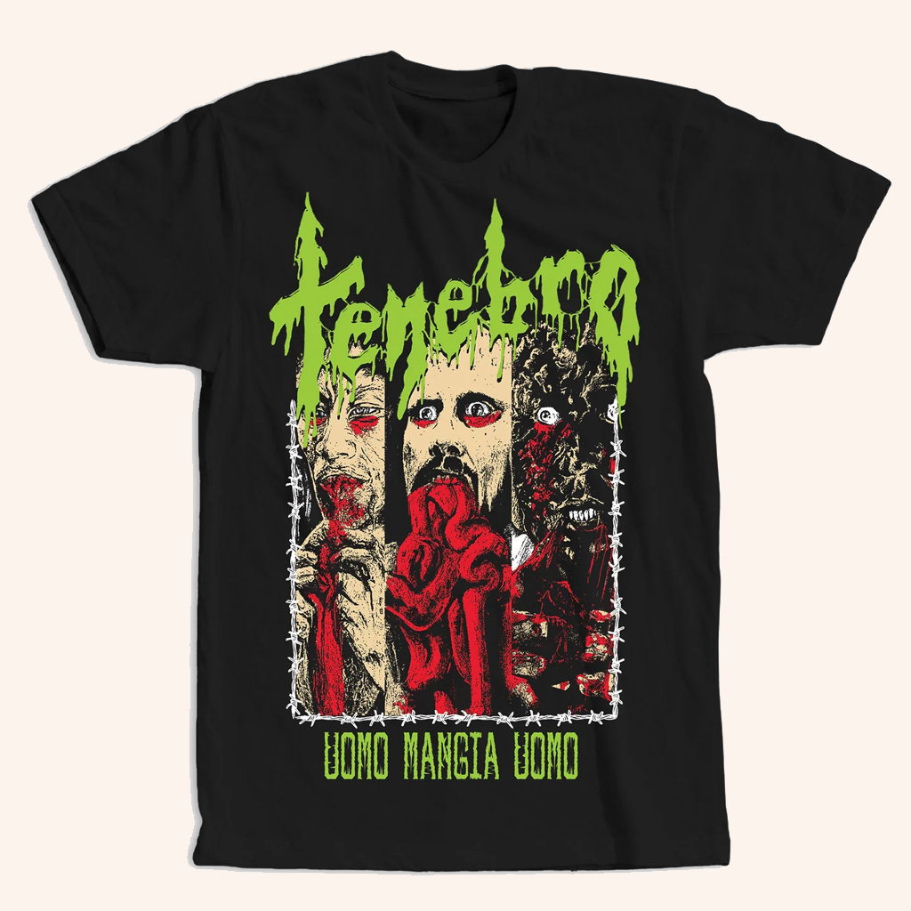 Time To Kill Records Merch Tenebro Uomo Mangia Uomo T-Shirt For Him
