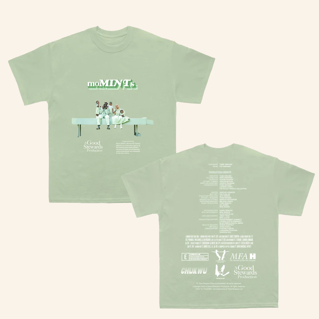 Tobe Nwigwe Merch Momints T-Shirt Christmas For Rapper Fans 