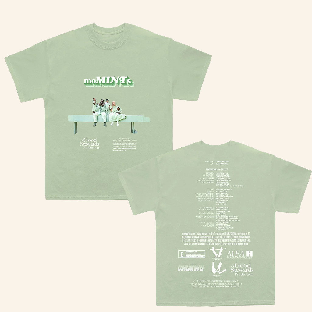 Tobe Nwigwe Merch Momints T-Shirt For Rap Music Lovers 