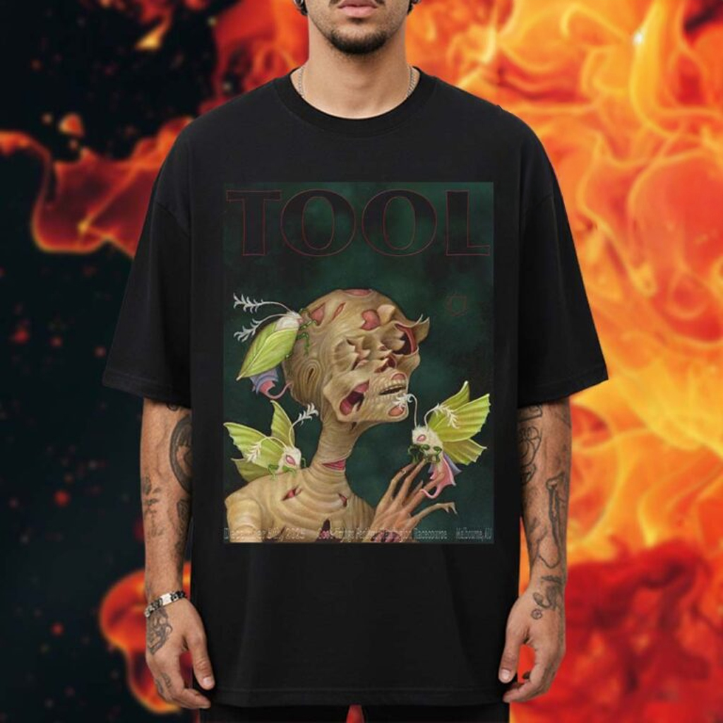 Tool Merch Tool Band Good Things Festival Melbourne Australia 2025 Poster Shirt For Fans