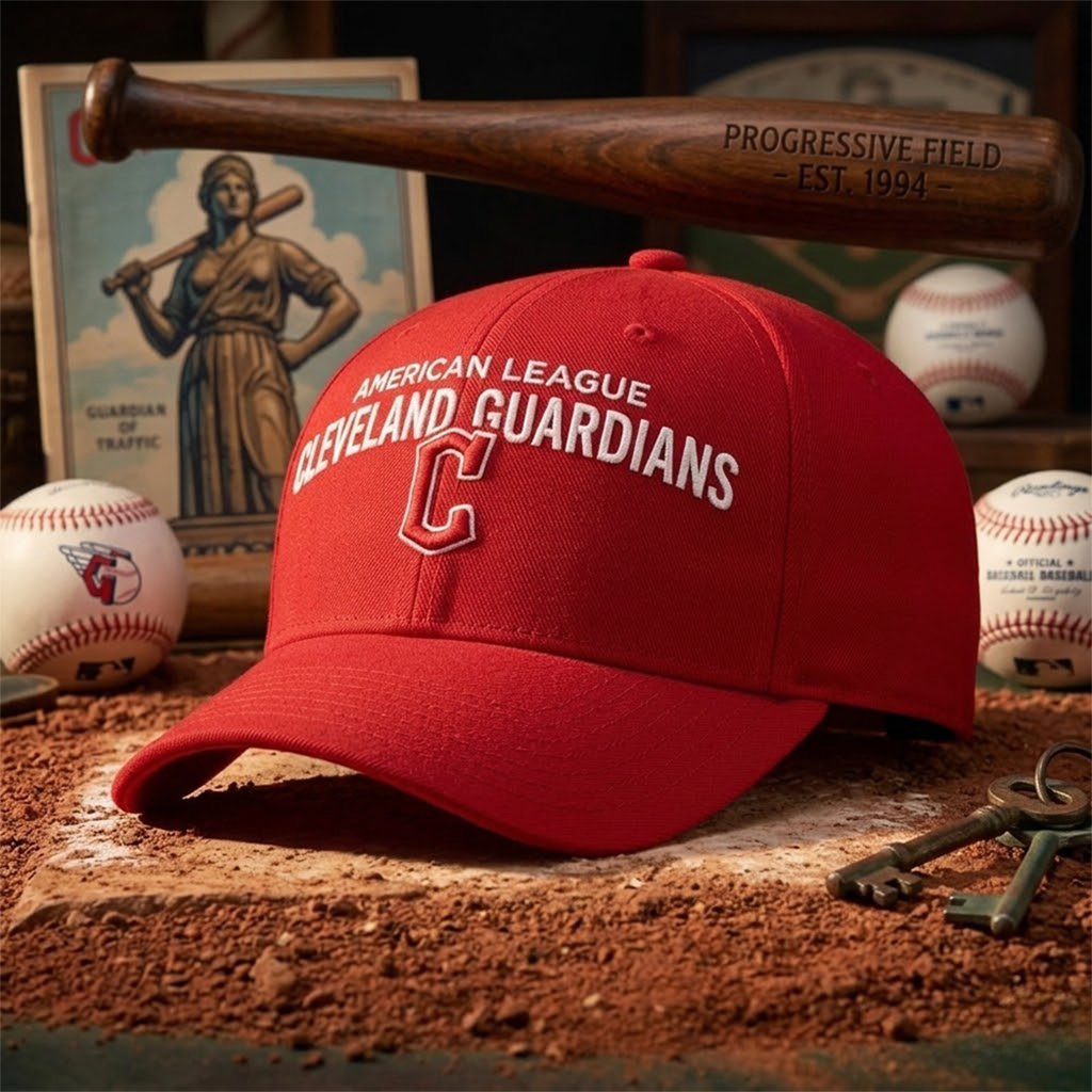 Travis Kelce Cleveland Guardians Opening Day Hat