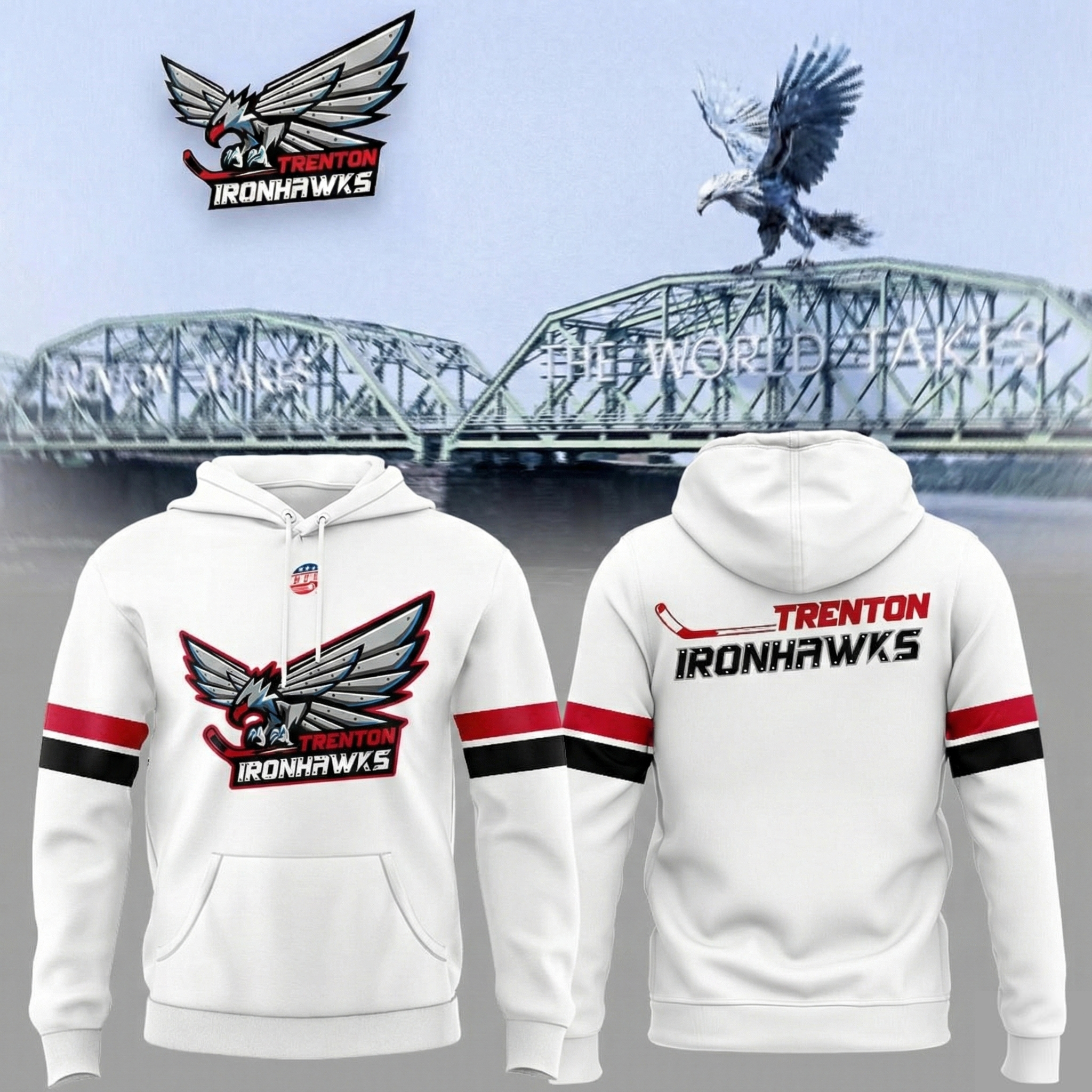 Trenton Ironhawks Coming Soon Hoodie Ironhawks Merchandise Best Gift For Football Fans