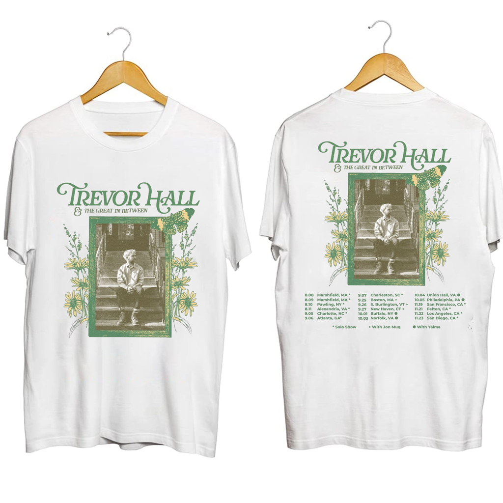 Trevor Hall Tour 2024 Shirt Trevor Hall Merch Birthday For Music Lovers