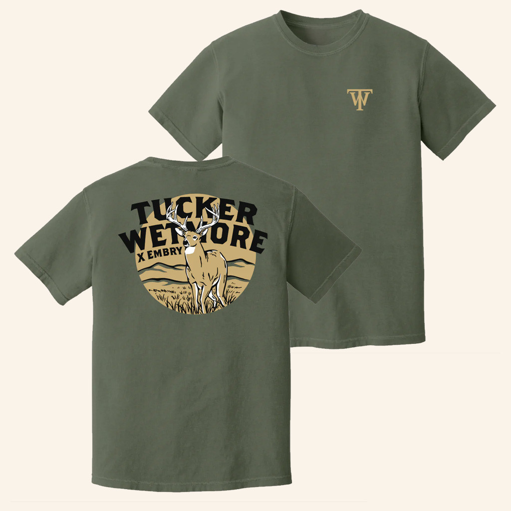 Tucker Wetmore Merch Tucker X Embry Buck T-Shirt Presents For Husband