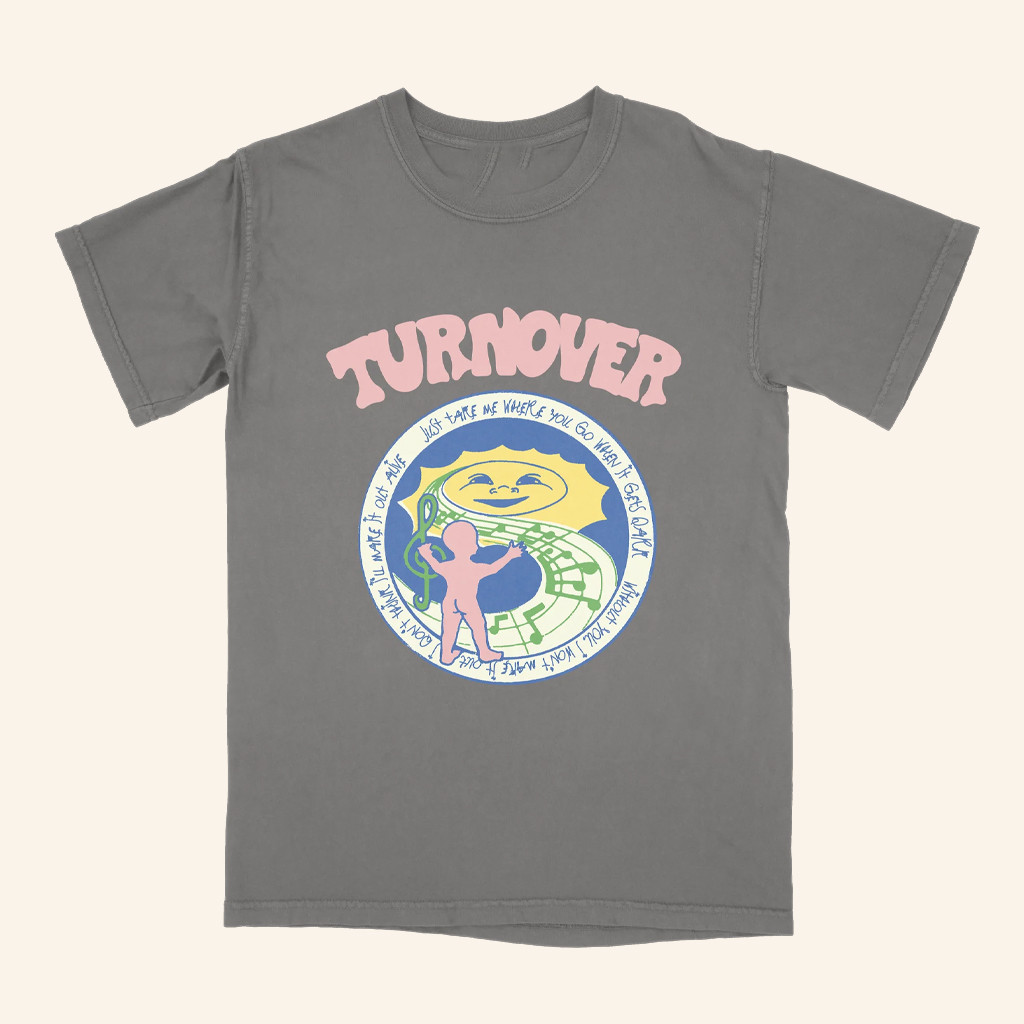 Turnover Music Merch Humming T-Shirt Christmas For Rock Lovers