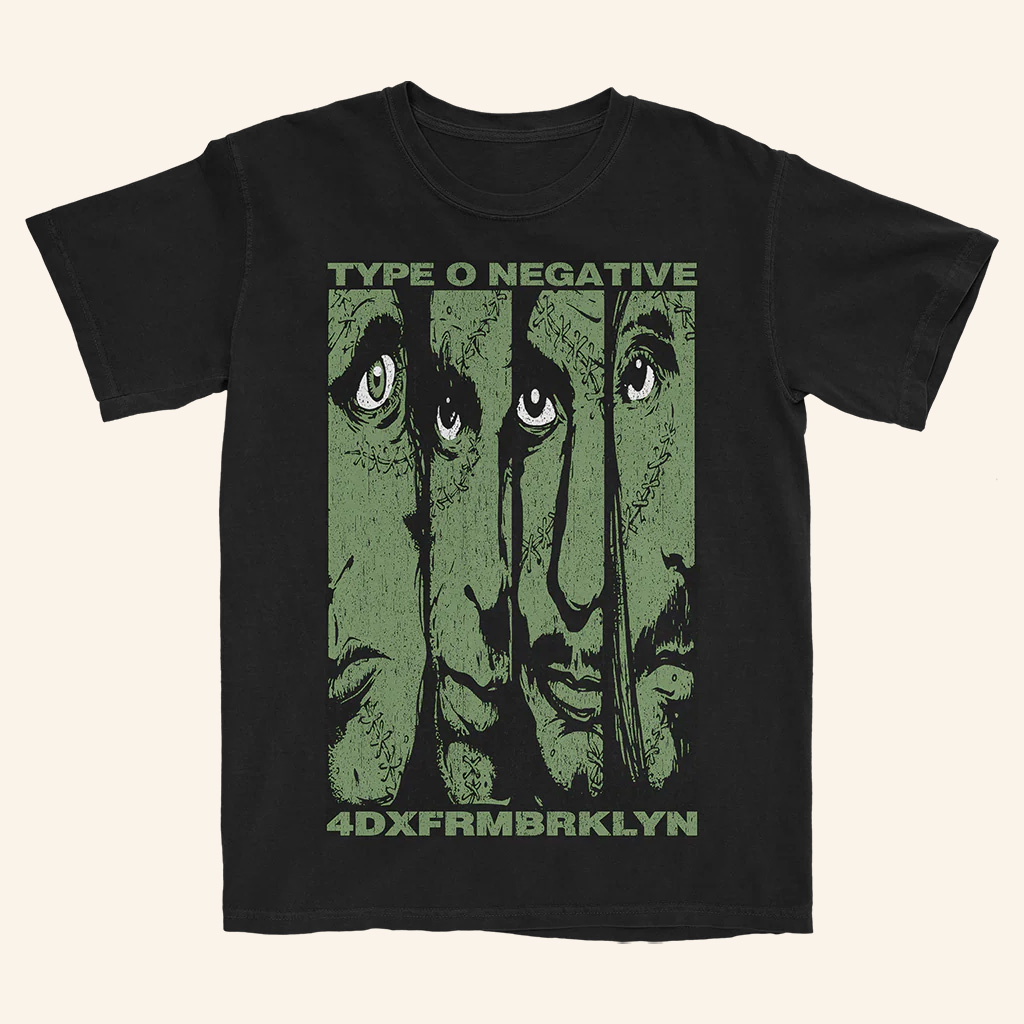 Type O Negative Merch 4DXFRMBRKLYN T-Shirt For Music Lovers