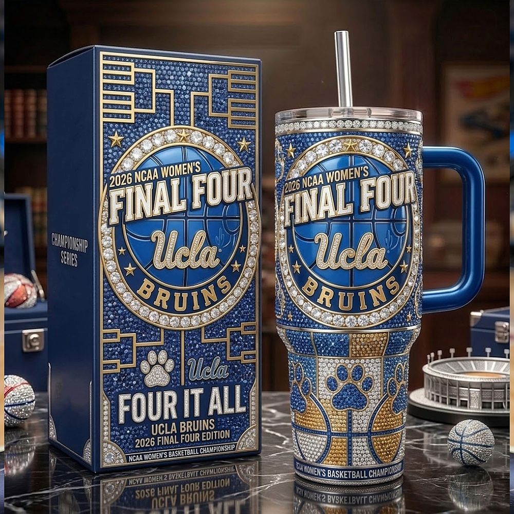UCLA Bruins Women's Basketball 2026 Final Four Tumbler