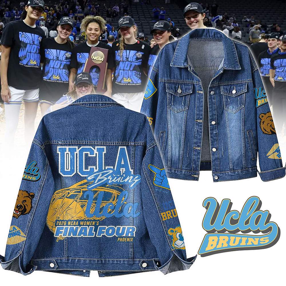 UCLA Bruins Women's Basketball 2026 NCAA Final Four Denim Jacket