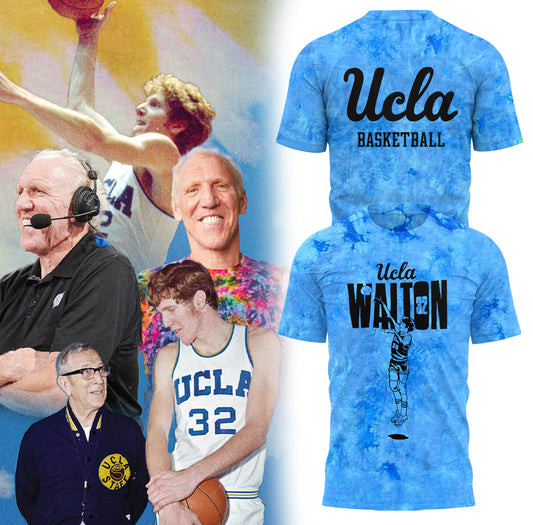 UCLA Honors The Late Bill Walton T-Shirt Presents For Basketball Fans