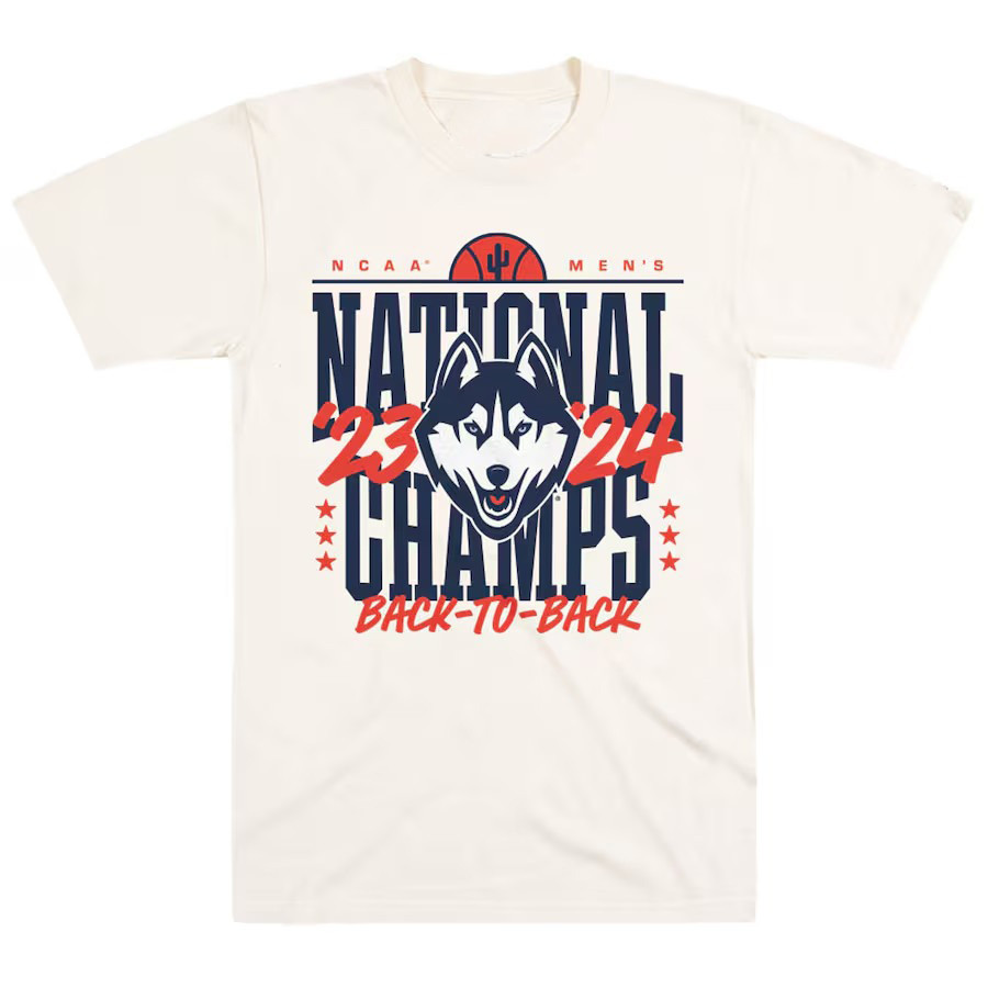 UConn Huskies 2024 NCAA Men's Basketball National Champions Shirt Basketball Enthusiast Gifts