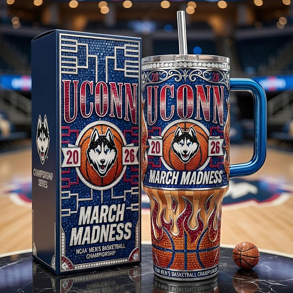 UConn Huskies Basketball 2026 March Madness Limited Tumbler